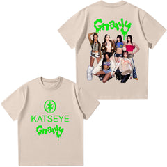 Korean Style KPOP Gnarly Graphic T-shirt