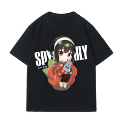 Women's Cute Anime Graphic T-Shirt