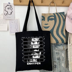KPOP Poster Canvas Handbag