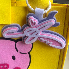 KPOP Signature Non-woven Pendant