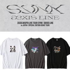 SynkAeXISLine Tour Crew Neck Short Sleeve T-Shirt