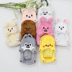 Kpop Cartoon Plush Pencil Case Pendant