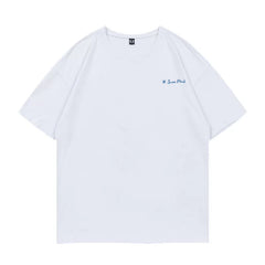 V Same Style Cotton Printed Short-sleeved T-shirt