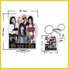 IDLE "We Are" Keychain Acrylic Ornament