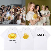 H2H Lemon Tang Cotton Short-sleeved T-shirt