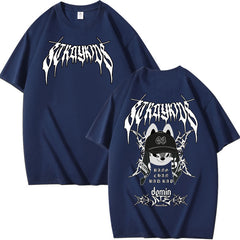 Wolf Chan Print Summer Short Sleeve T-Shirt