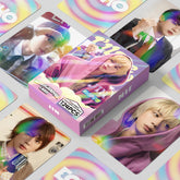 124PCS JIN Echo Laser Photocard Sticker