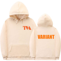 Unisex TVA Loki Print Casual Loose Hoodie