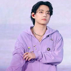 Unisex Yet To Come Kpop Cotton Zipper Coat