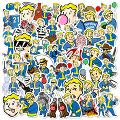 50 Fallout Game Graffiti Stickers