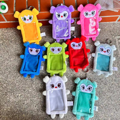 KPOP Plush Cartoon Card Holder