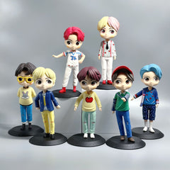 Cute Kpop Doll Figure Car Ornament