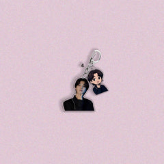 JK V SUGA RM Pendant Bag Keychain