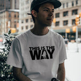 Unisex This Is The Way Letter Printed Loose T-shirt