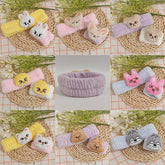 KPOP Cartoon Plush Hair Band Wrist Band