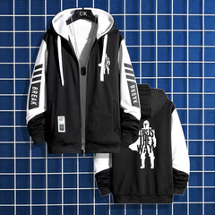 Mandalorian Zip Up Hooded Loose Jacket
