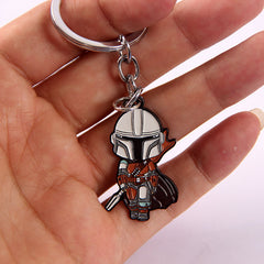The Mandalorian Necklace Keychain Pendant