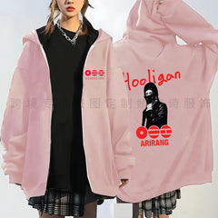 SUGA Hooligan Zip Up Hoodie