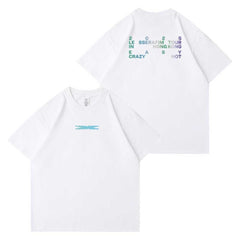 KPOP EasyCrazyHot Graphic Short-sleeved T-shirt
