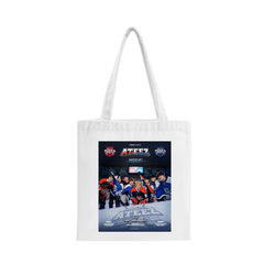 Vintage KPOP Poster Print Zipper Hand Bag