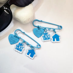 KPOP Cartoon Pins Acrylic Brooch