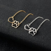 Cute Silver Cat Claw Bracelet