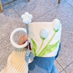 Tulip 3D Ceramic Mug