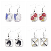 Anime Four Corps COS Earrings