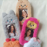 Soyeon Shuhua Yuqi Plush Card Set Keychain