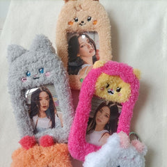 Soyeon Shuhua Yuqi Plush Card Set Keychain