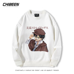 Unisex Anime Crew Neck Sweatshirt Top