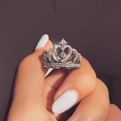 Classic Crown Shape Ring