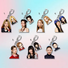 SEOHEE JIA SAKI Acrylic Pendant Keychain