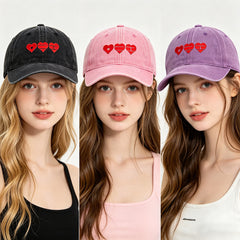 BANGTAN ARIRANG Heart Embroidery Baseball Cap