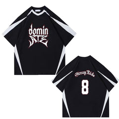 Unisex Kpop Printed Short-sleeved T-shirt