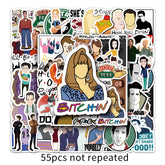 55 Friends Graffiti Waterproof Stickers
