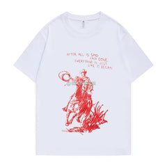 JAMES Same Style Cotton Short-sleeved T-shirt