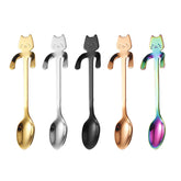 CAT TEA SPOON