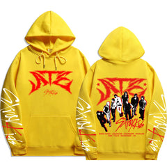 KPOP ATE Graphic Printed Loose Hoodie