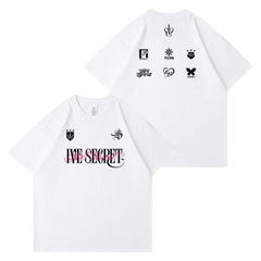 IveSecret Letter Short-sleeved T-shirt