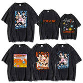 KPOP Album Poster Karma CEREMONY Washed T-shirt