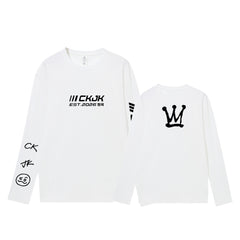 JK LOGO Long-sleeved T-shirt