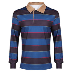 Mike Wheeler Striped Sleeveless Shirt Cosplay Costume