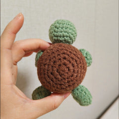 Positive Turtle Crochet Doll