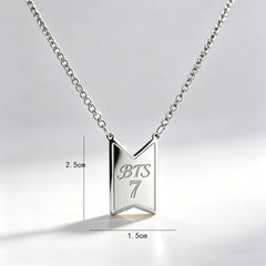 BANGTAN 7 ARMY Pendant Necklace