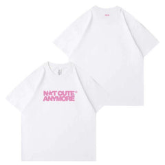 NOT CUTE ANYMORE Print Cotton Shirt Top