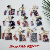 SKZ RUN IT Acrylic Keychain Bag Pendant