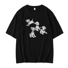 Haechan Jaemin Same Cotton Printed T-shirt