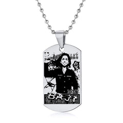Trendy Anime Stainless Steel Necklace