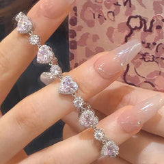 Charming Lady Heart Bracelet